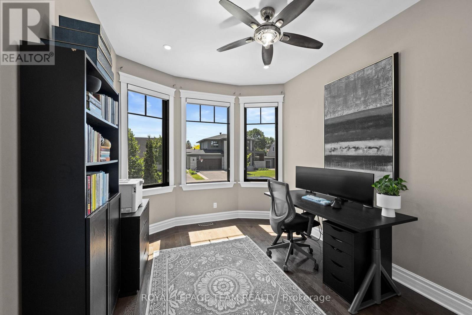 Home Office w/cheater door to bathroom