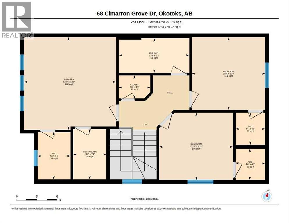 Second floor layout