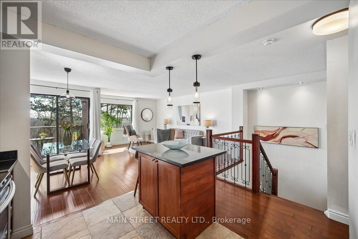 Open concept kitchen, dining room, living room