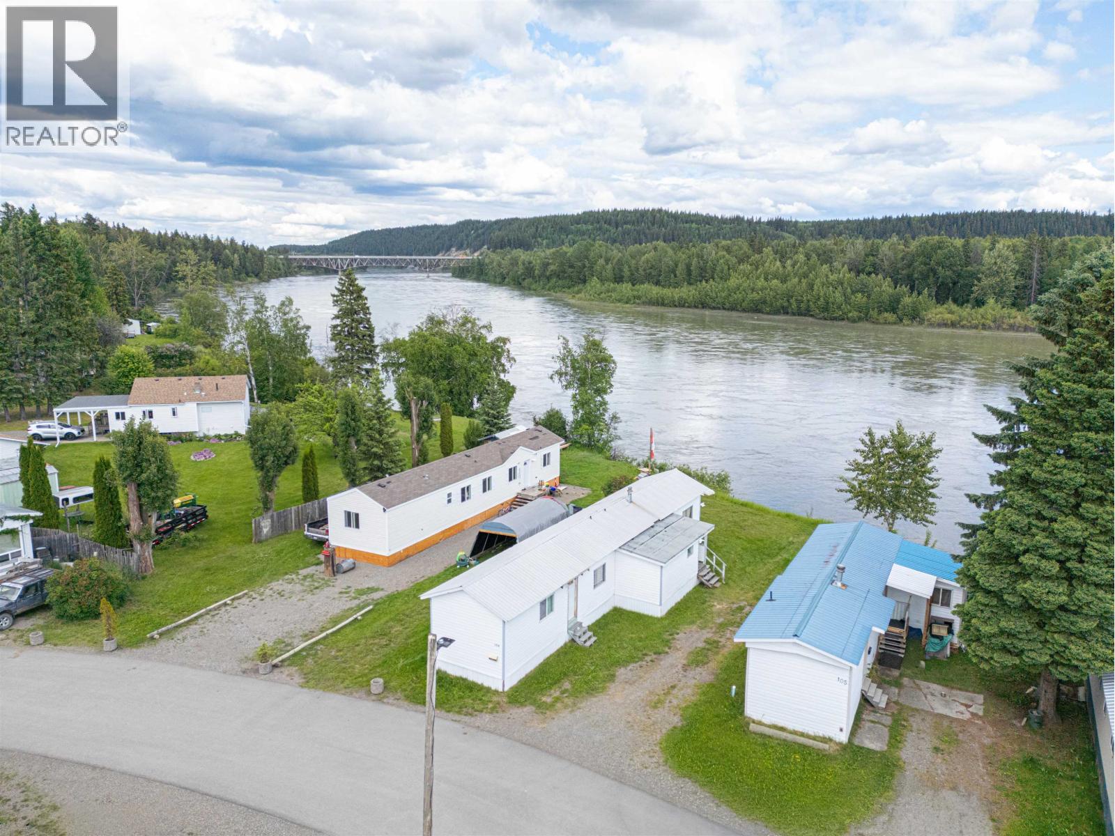 Front exterior of 104 3730 LANSDOWNE ROAD · Prince George, BC