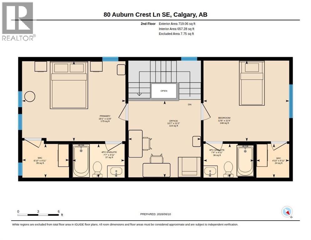Second Floor Layout