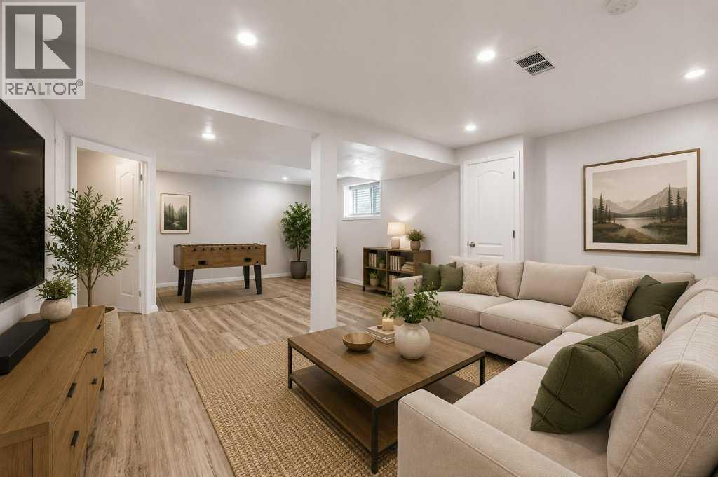 Rec Room Virtually Staged