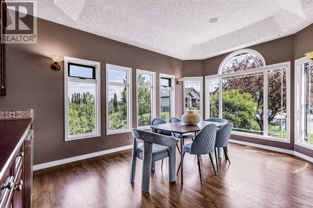 Formal Dining Room with tons of natural light and a great view of the Ravine