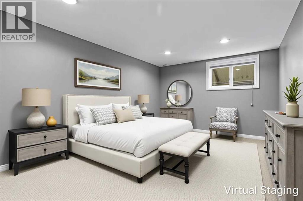 Virtually Staged Bedrm 4 bsmt