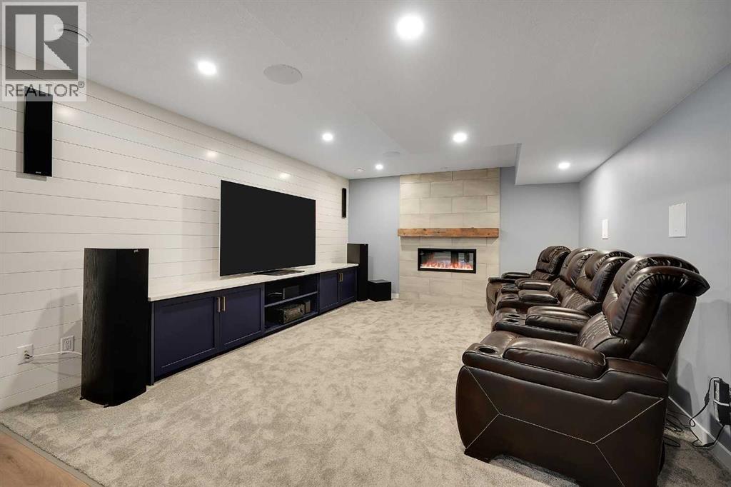 home movie theatre set up