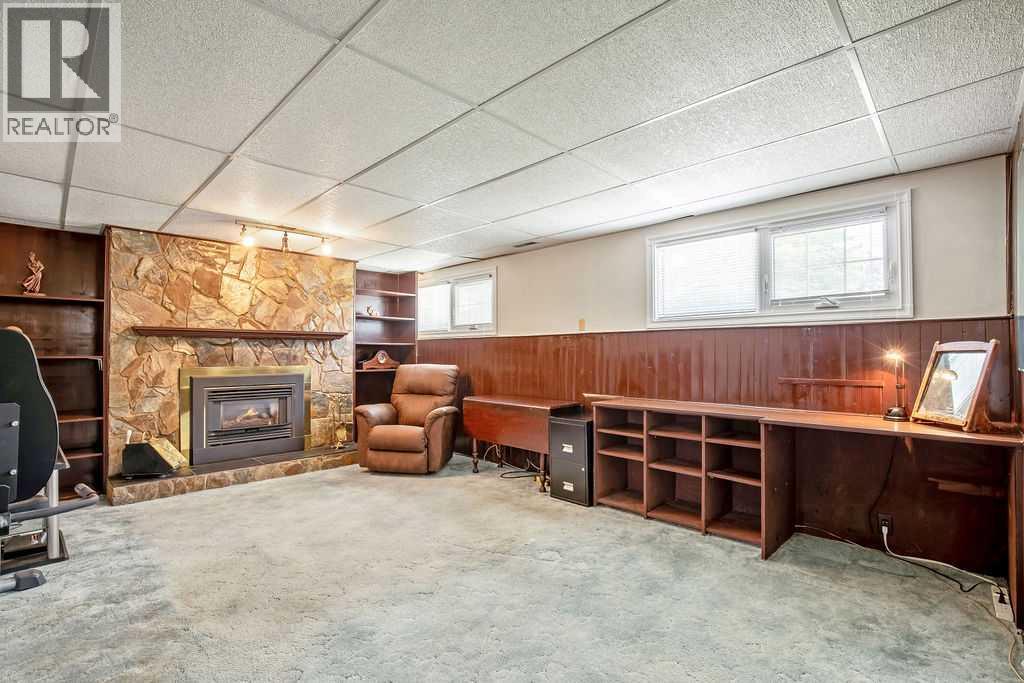 Gas Fireplace - lower level