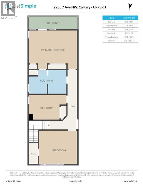 upstairs floor plan