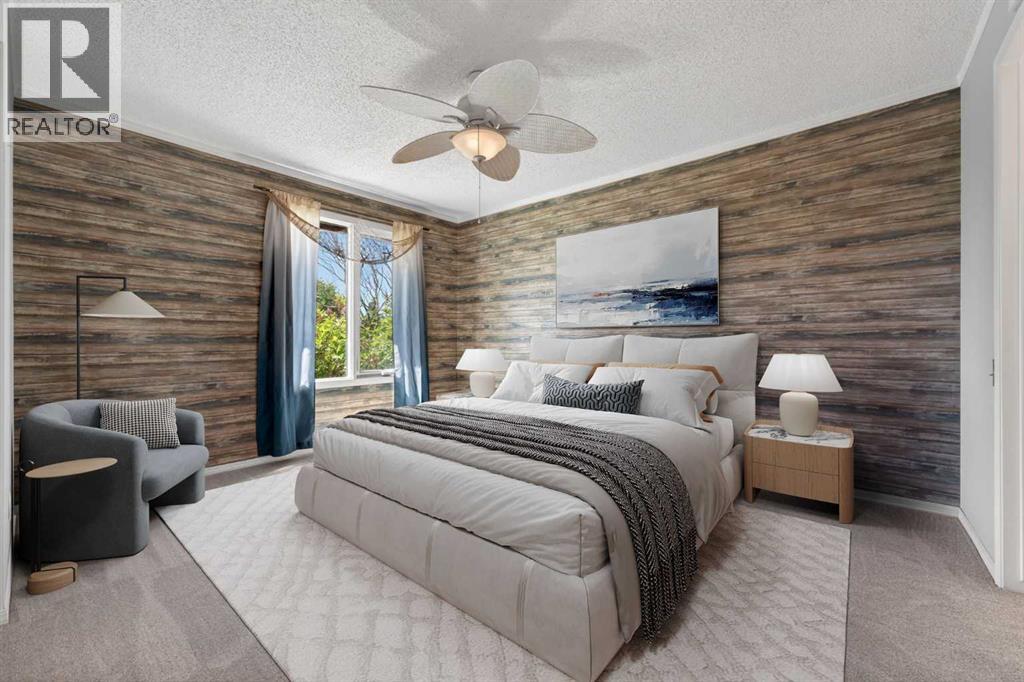 Virtually Staged Primary Bedroom