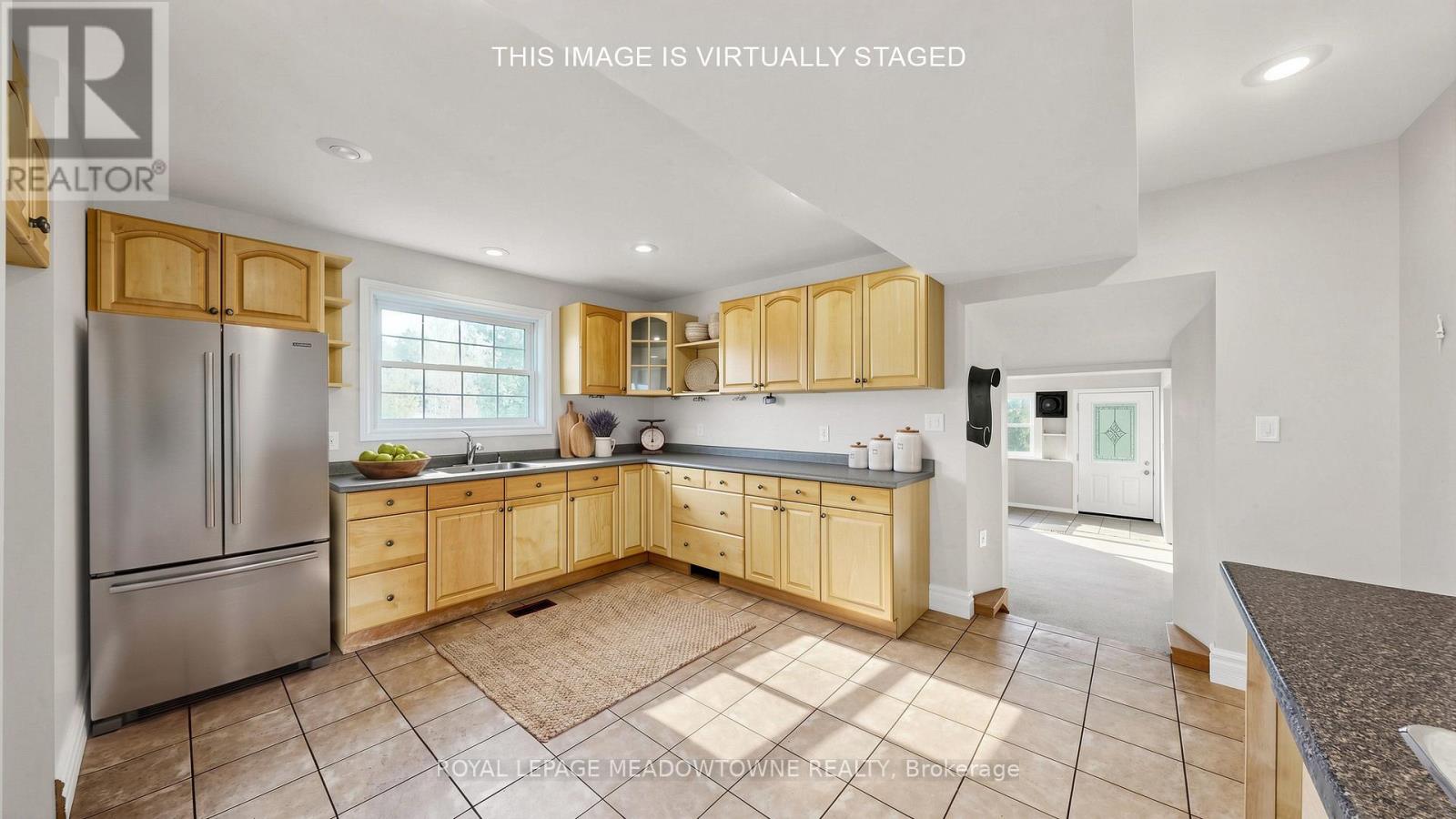 Kitchen Virtually Staged