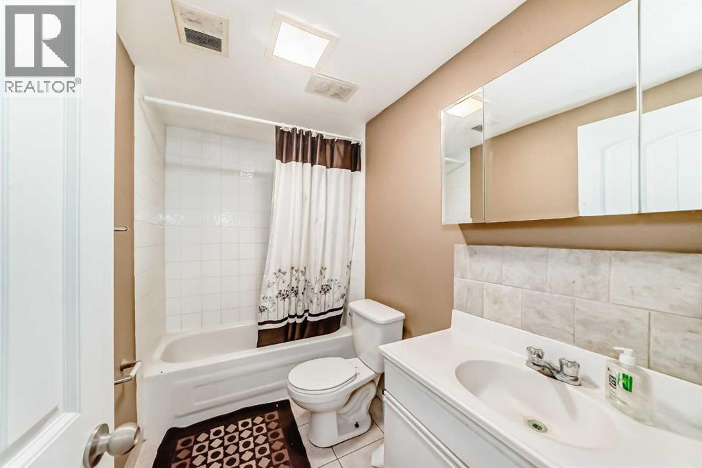 Basement FULL 4 Pce. Bathroom with TILE Flooring. (Very Nice)