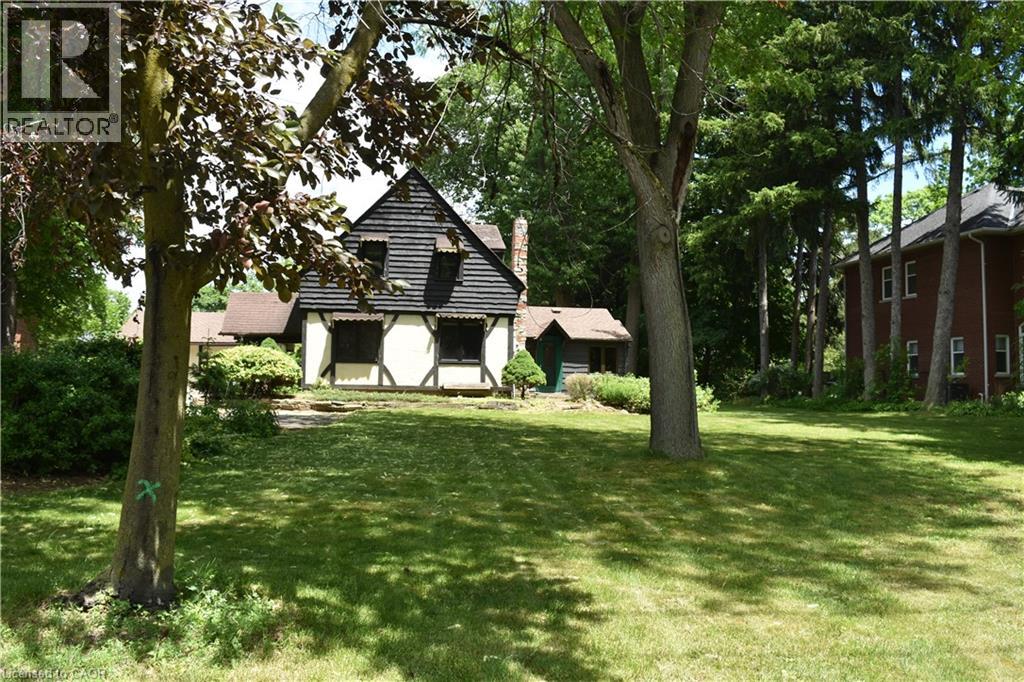 Large front yard.