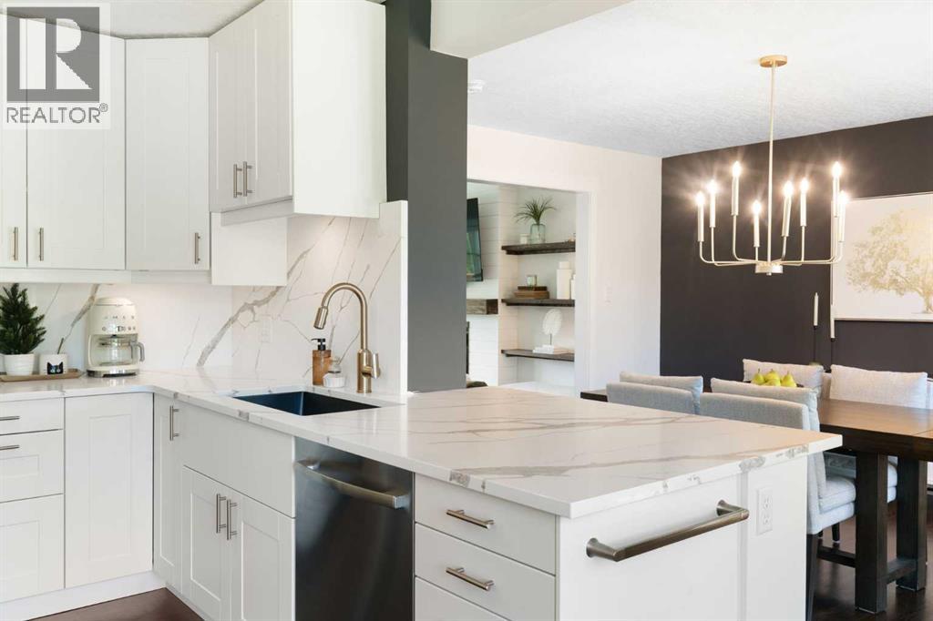 Designed for the home chef - ample counter space meets high-end designer finishes