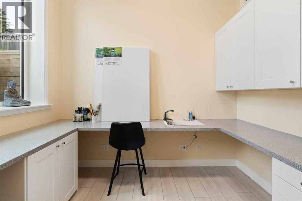 Custom built-ins optimize storage and offer incredible workflow flexibility