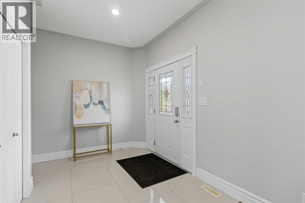 spacious foyer