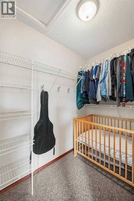 Walk in closet big enough for a crib!