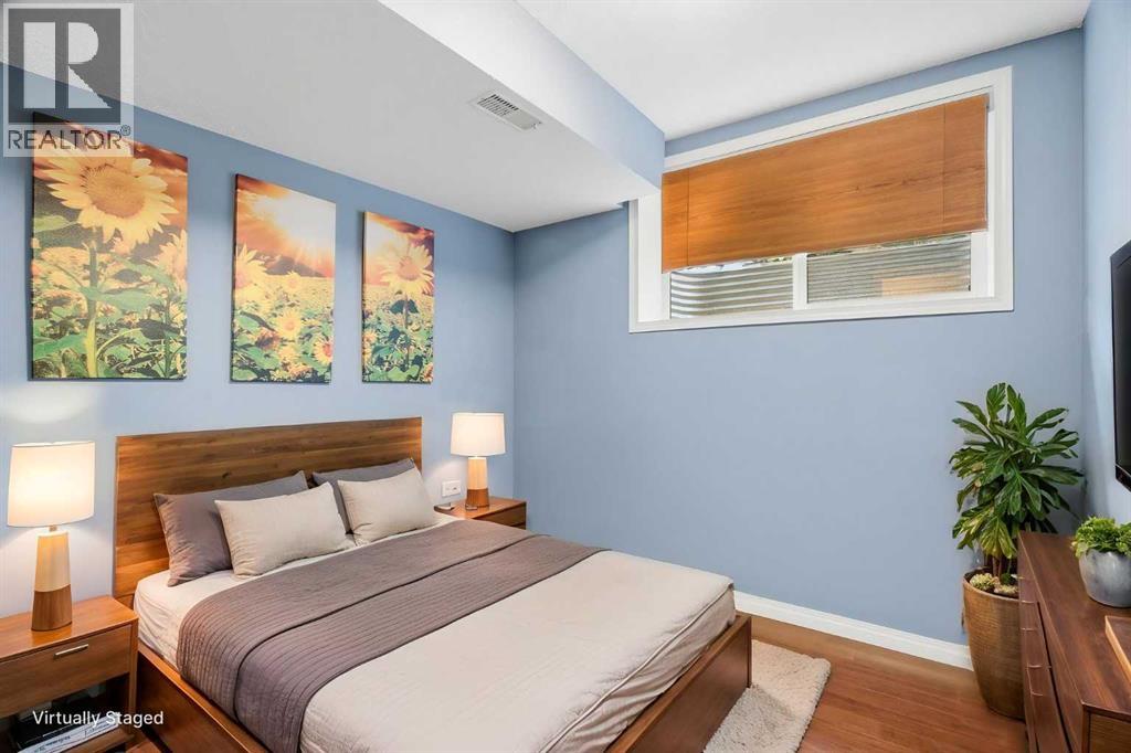 Basement Bedroom - Virtually satged