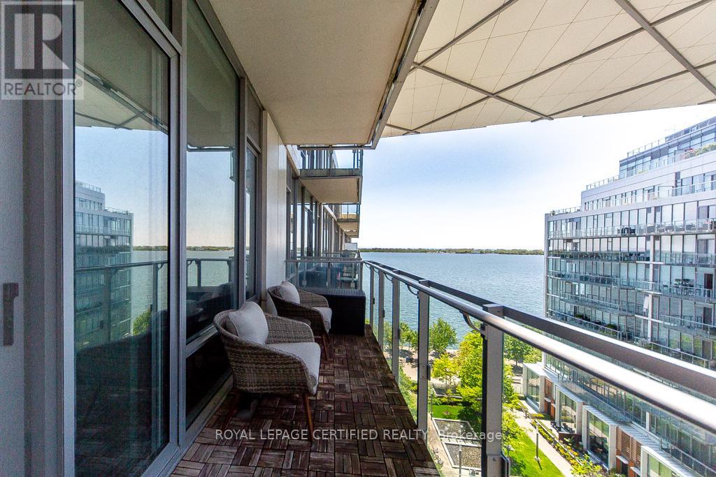 Private Balcony with Stunning Lake Views