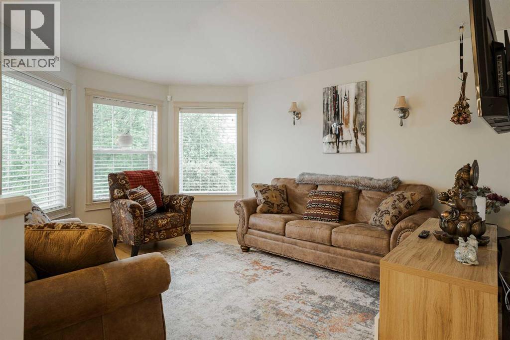 Living room facing greenspace/park