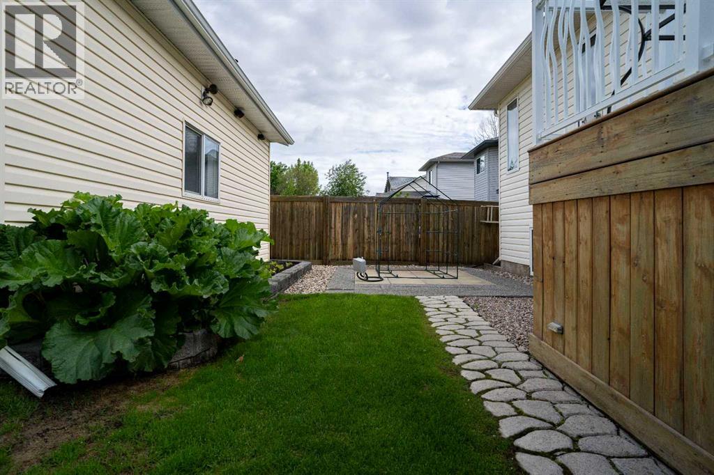 Back yard and pad for hottub