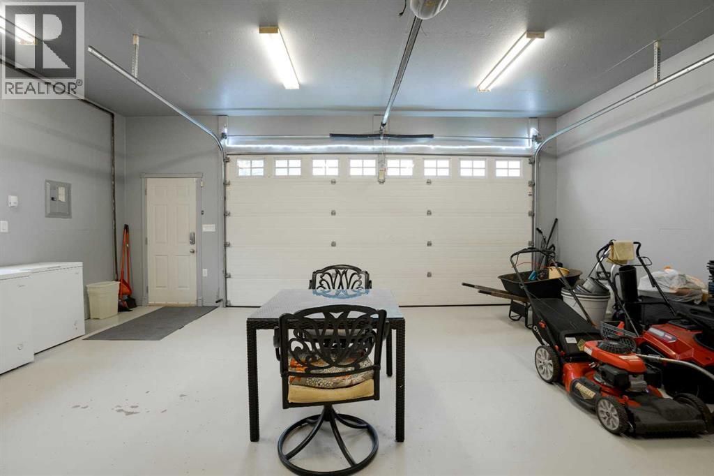 Interior of secondary garage