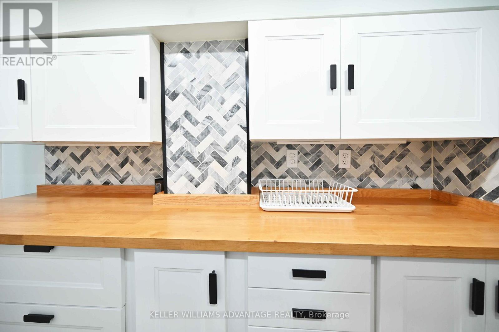 Butcher block counters