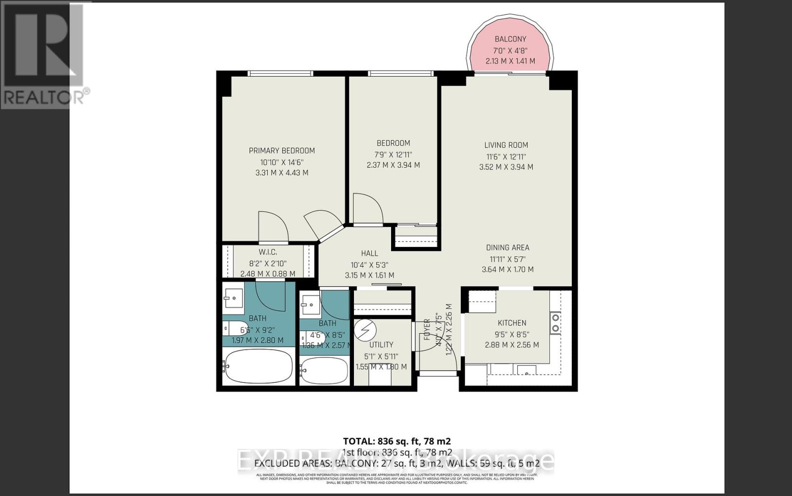 2 Bed, 2 Bath Apartment for Sale in Ottawa – 312 – 1440 HERON ROAD, Ottawa – MLS# X13446918 - Image 20