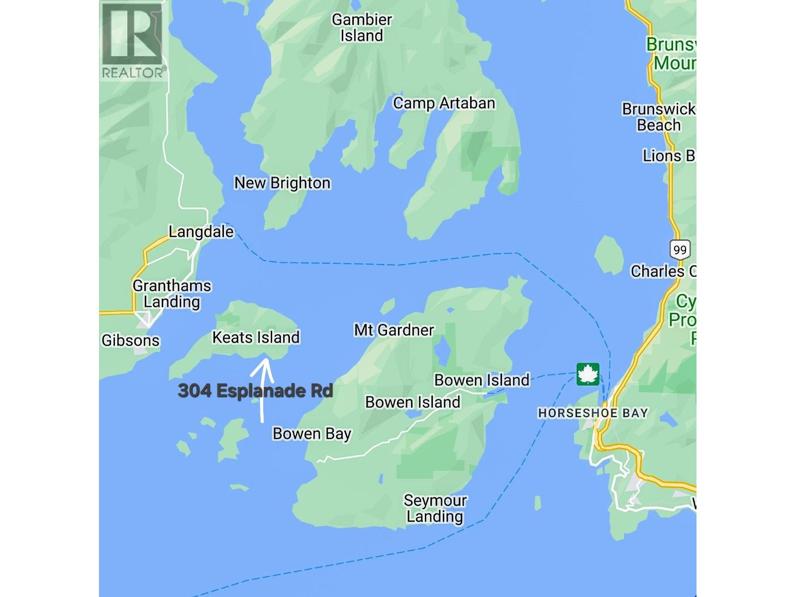 304 ESPLANADE ROAD, Keats Island