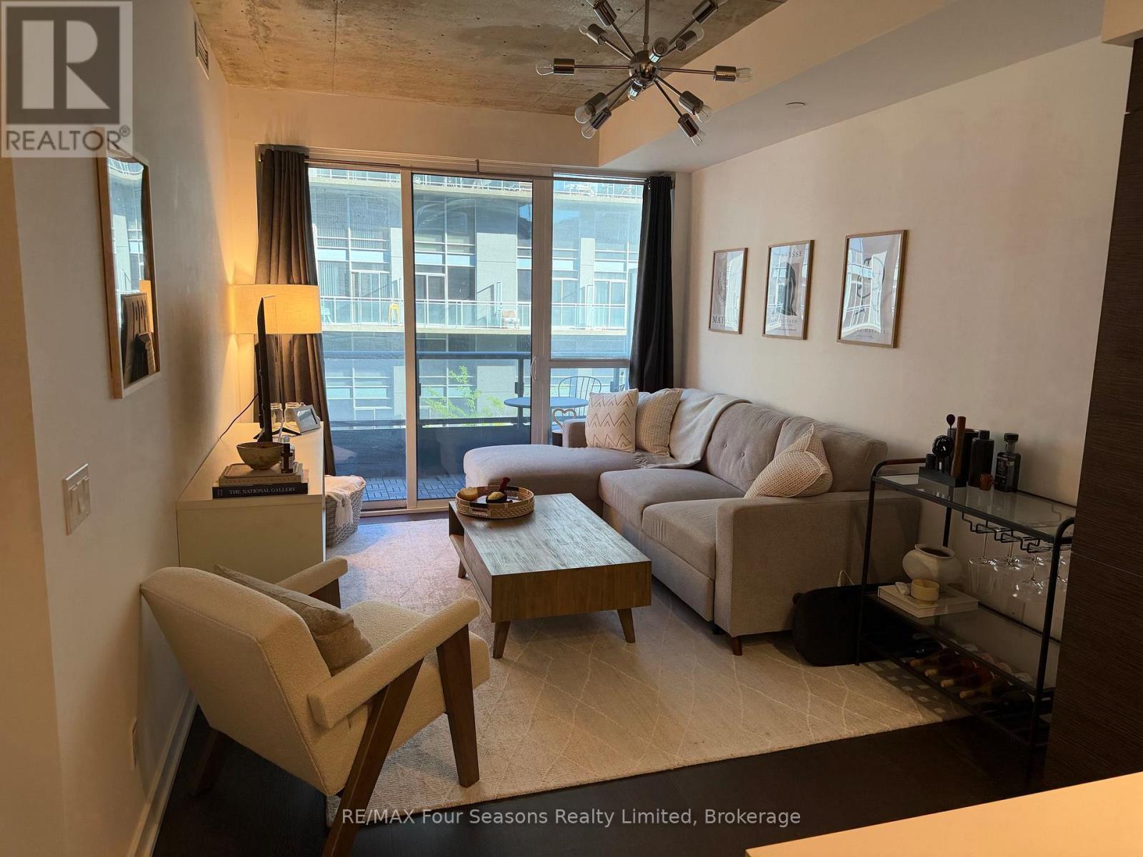 Living Room with walkout balcony
