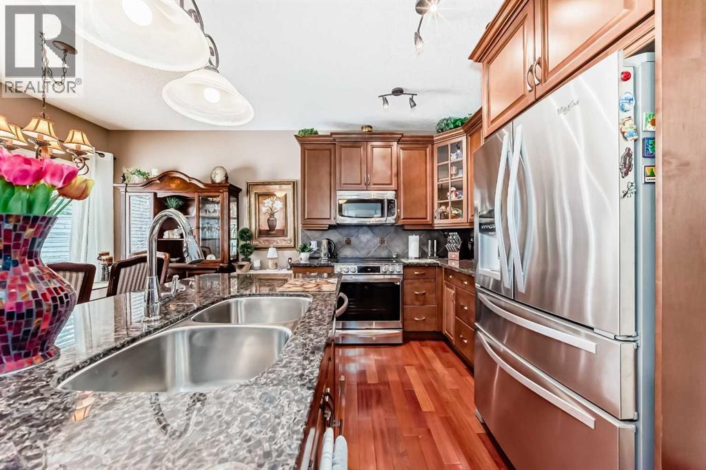 Beautifully appointed kitchen in the illegal suite!