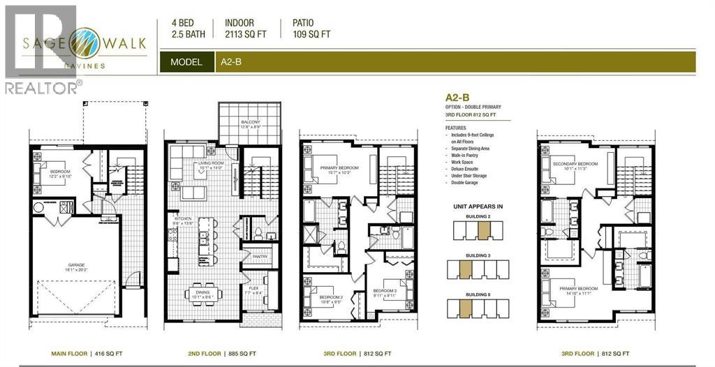#302 199 Sage Hill Heights NW - 2