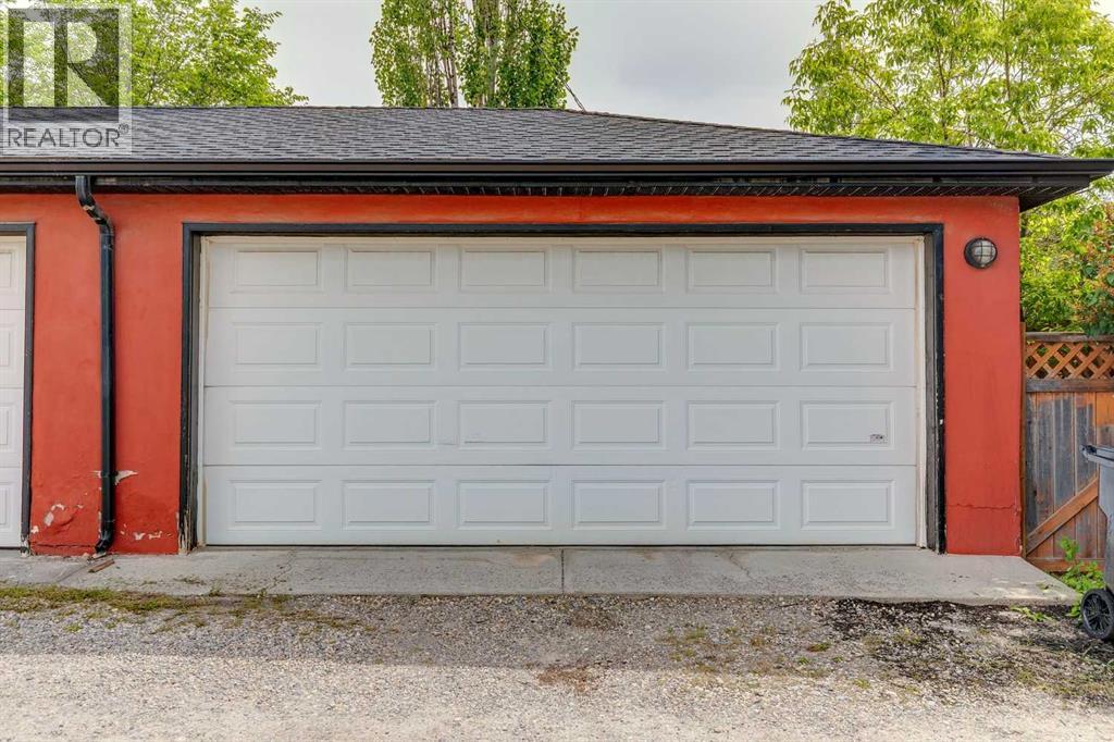 Detached Double Garage provides lots of room for parking and storage