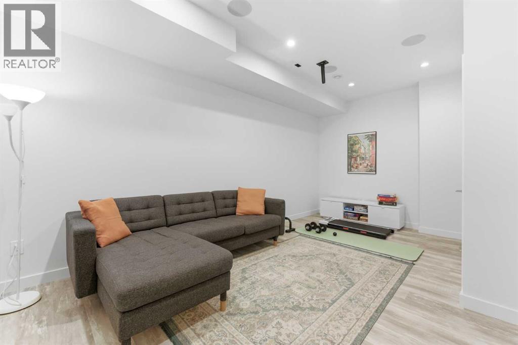 A fully finished basement awaits!