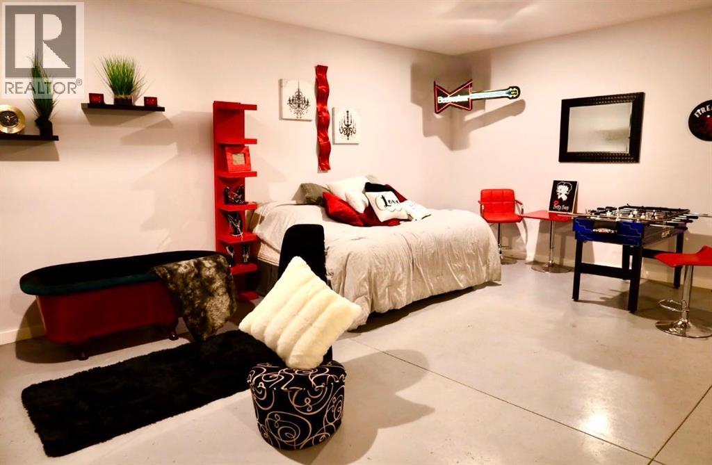 Garage was used as a studio, is insulated, drywalled, painted 2025