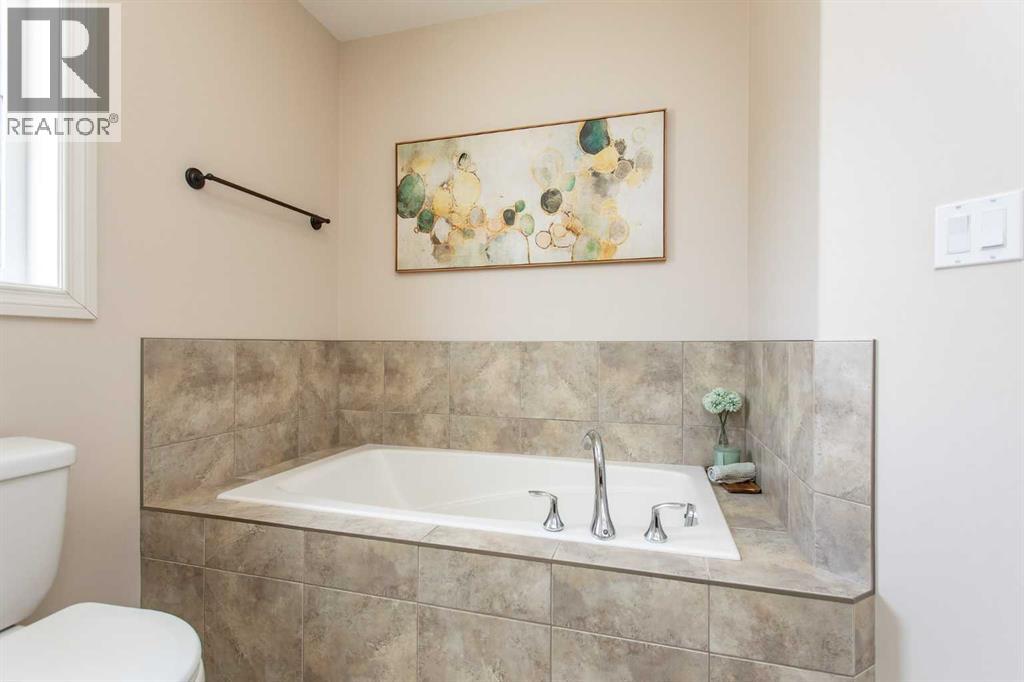 And a soaker tub!