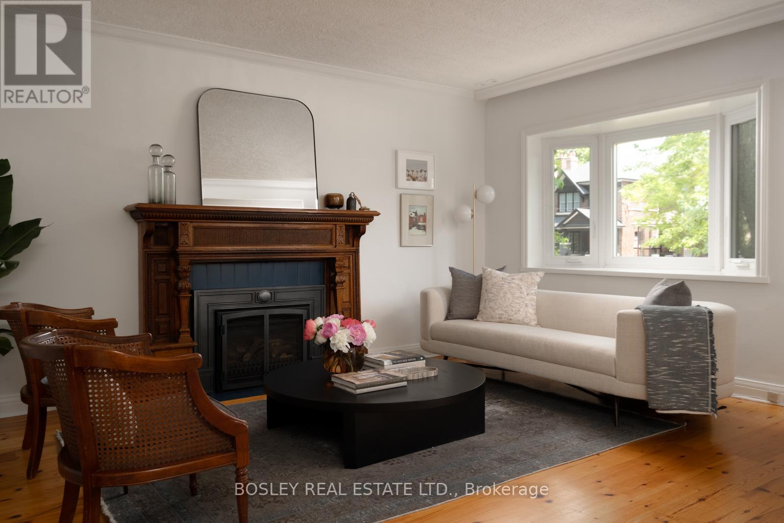 Main floor: living room