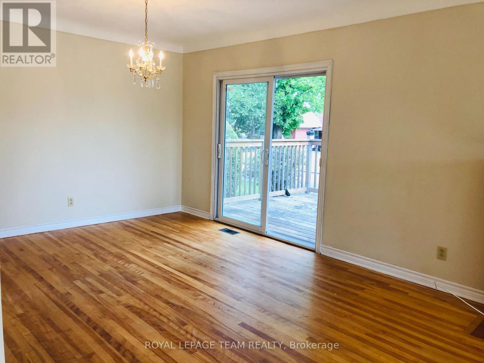 Unit 1- Dining Room with Patio