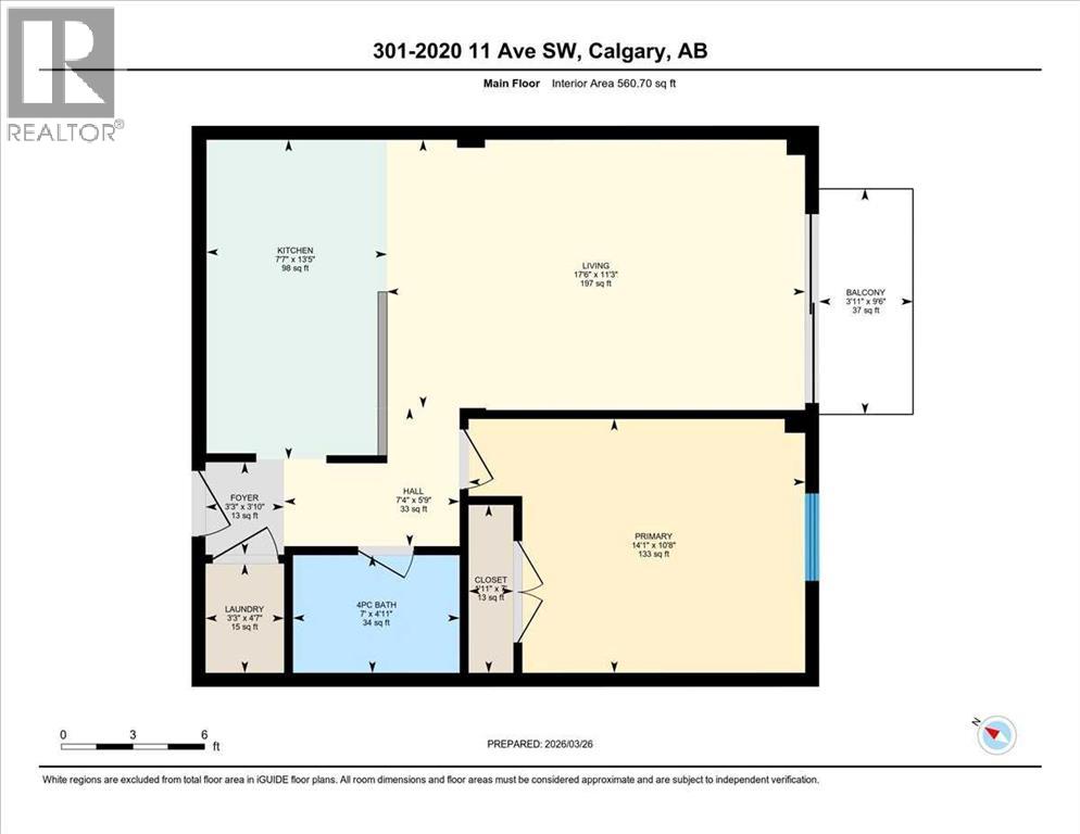301, 2020 11 Avenue SW, Sunalta, Calgary photo 3
