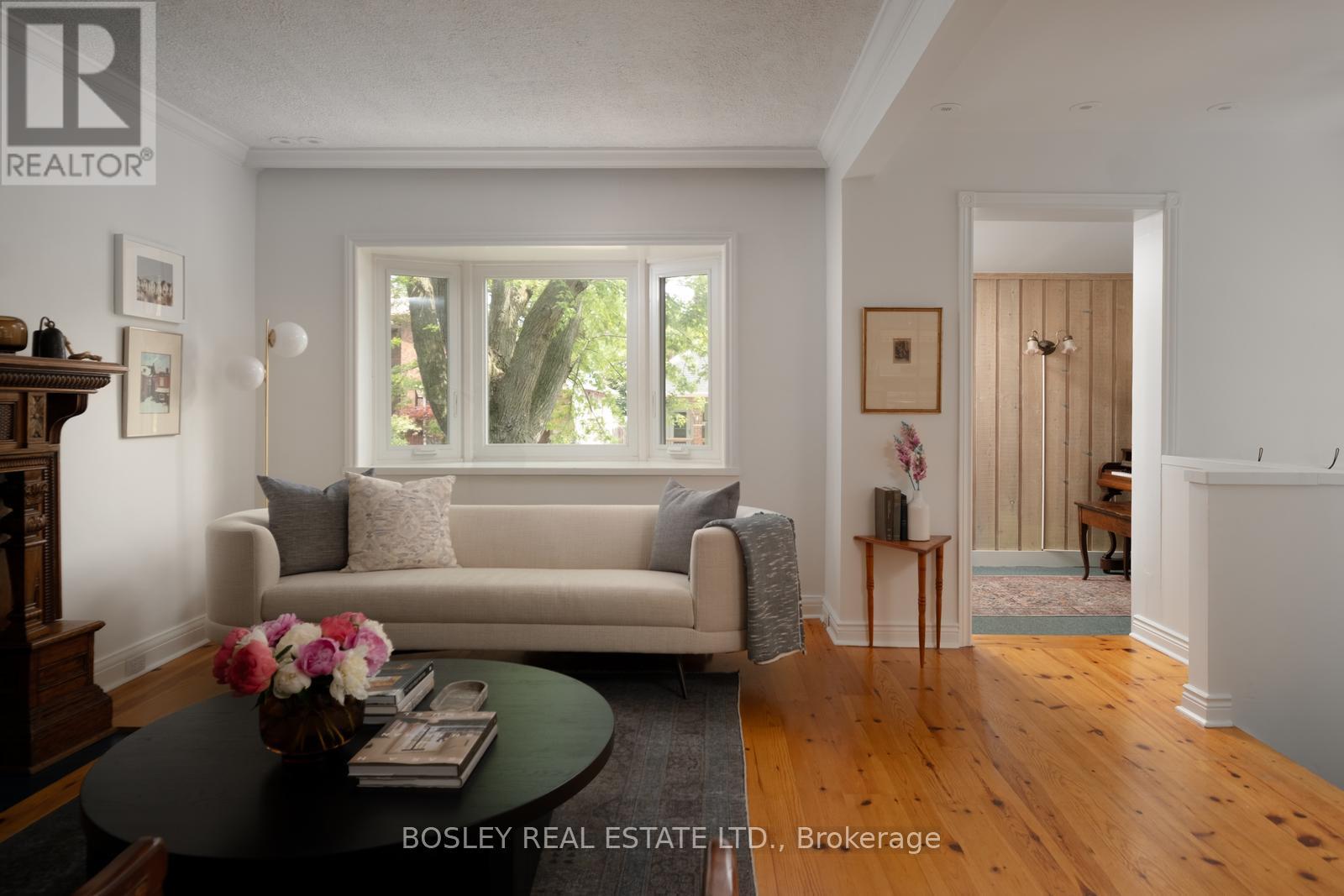 Main floor: living room