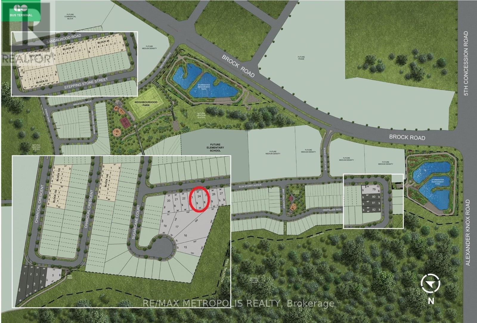 Lot Location - See Red Circle