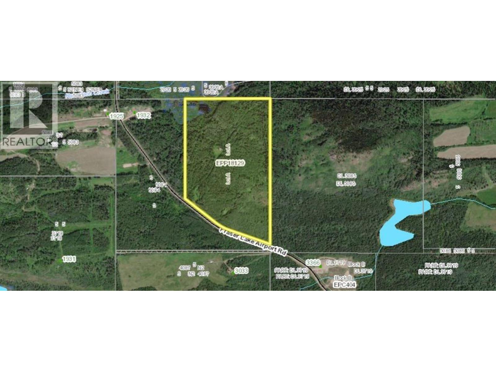 LOT A DL 5084 AIRPORT ROAD, Fraser Lake