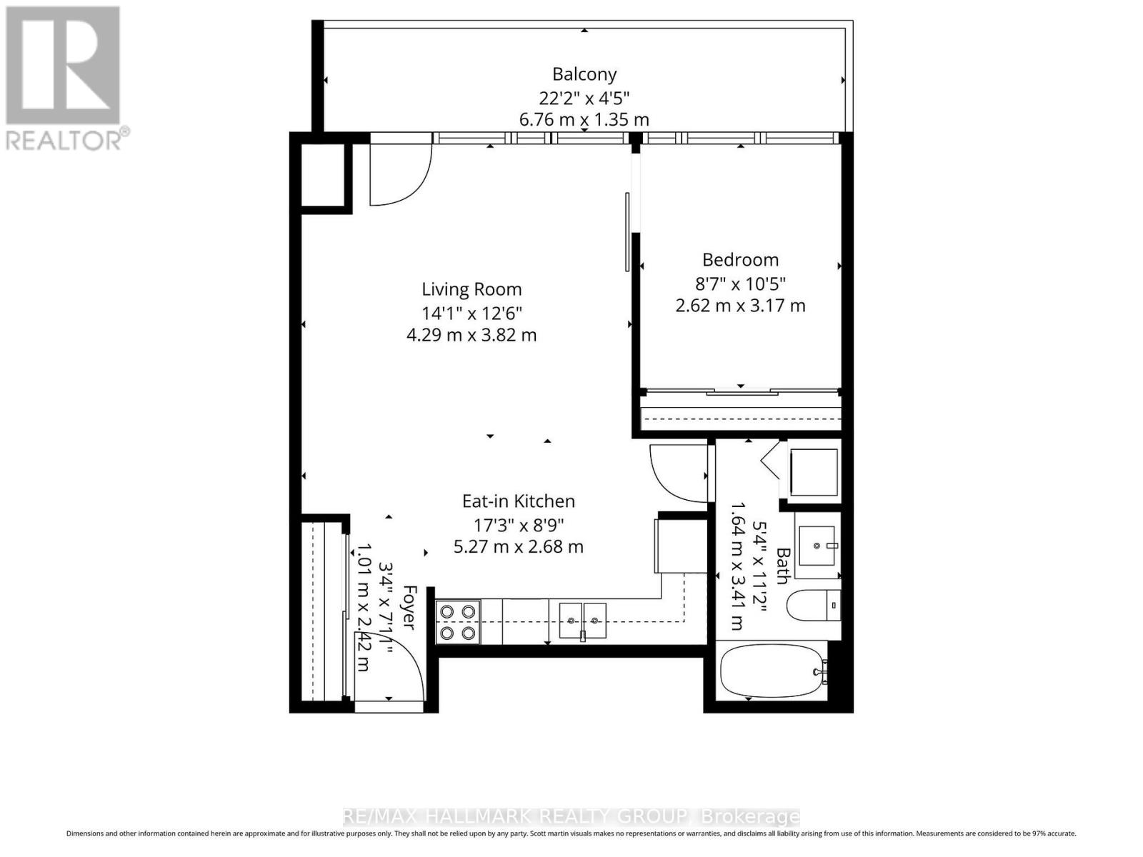 1 Bed, 1 Bath Apartment for Sale in Ottawa – 332 – 354 GLADSTONE AVENUE, Ottawa – MLS# X13459150 - Image 29