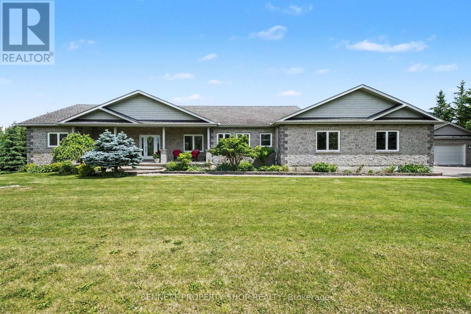 Custom Stone Bungalow with Timeless Presence