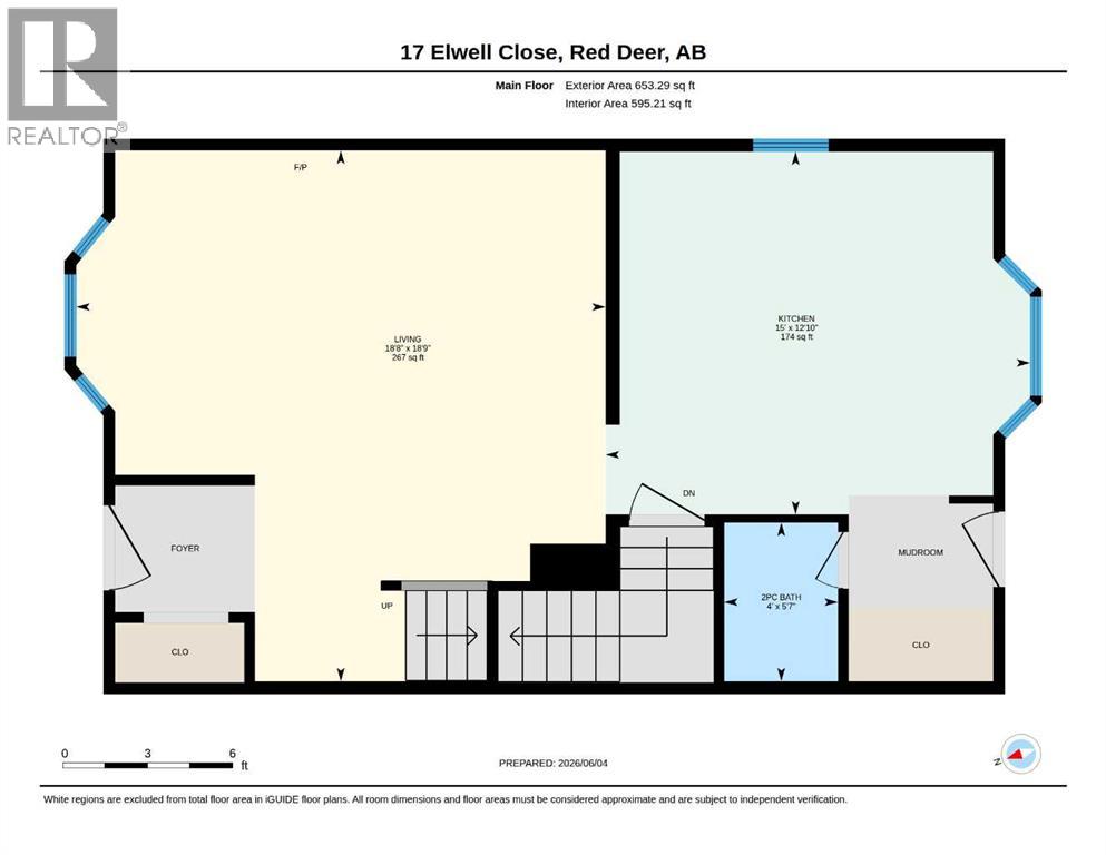 Main level layout