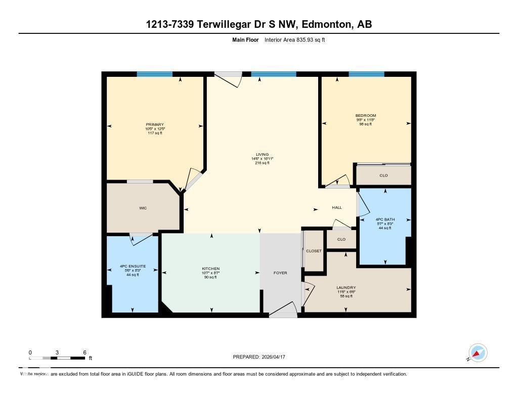 #1213 7339 SOUTH TERWILLEGAR DR NW - 28
