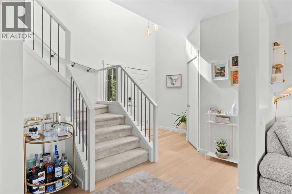 Staircase and foyer