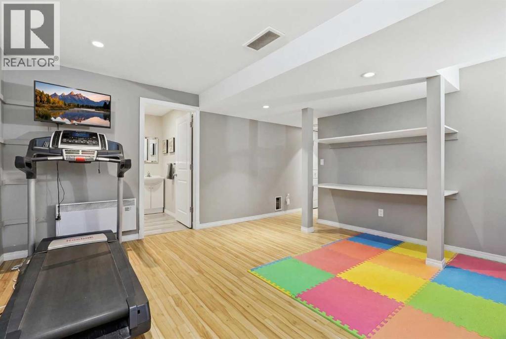 basement rec room