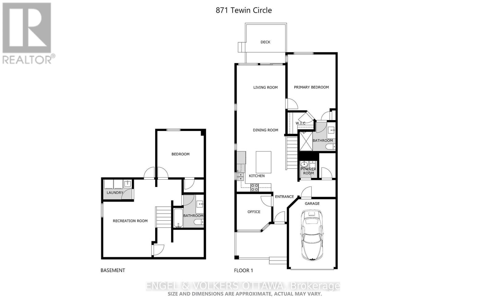 2 Bed, 3 Bath House for Sale in Ottawa – 871 TEWIN CIRCLE, Ottawa – MLS# X13463256 - Image 40