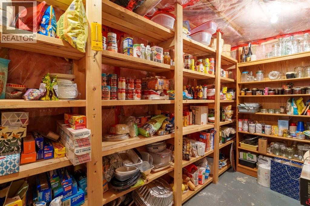 Tons of space in this cold storage room