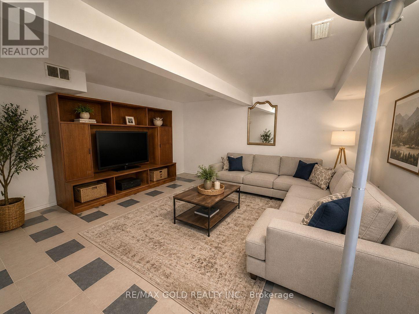Virtually Staged Rec. Room