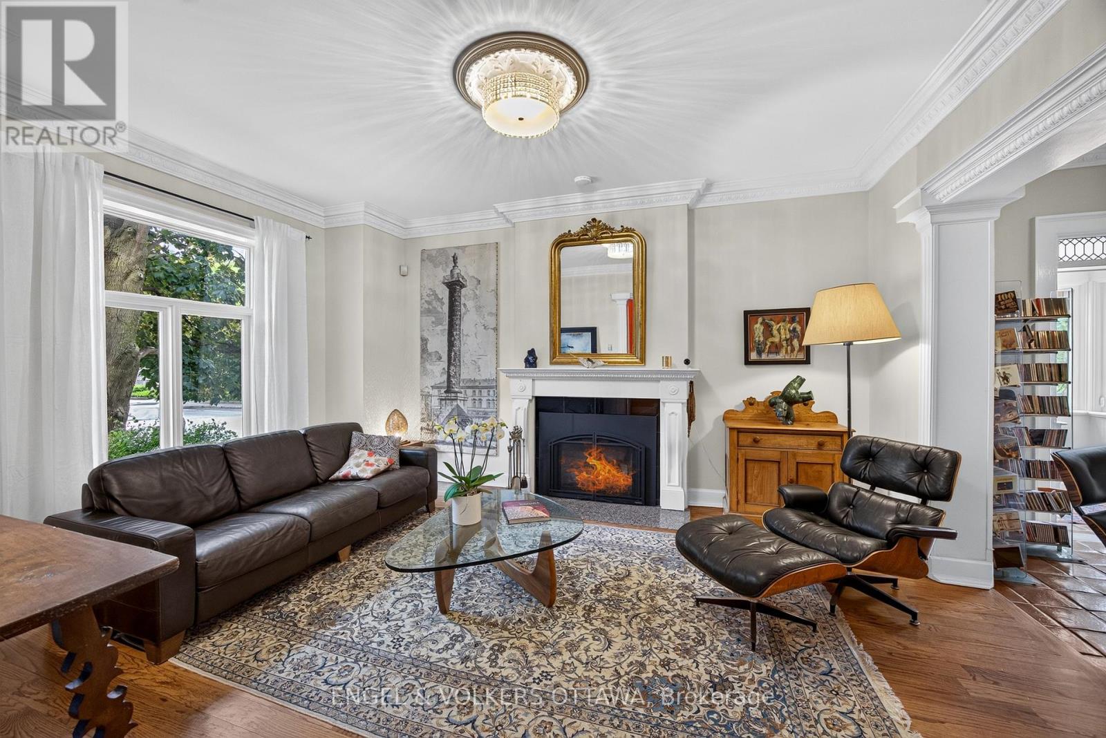 Gas fireplace ( one of 3 in the home)
